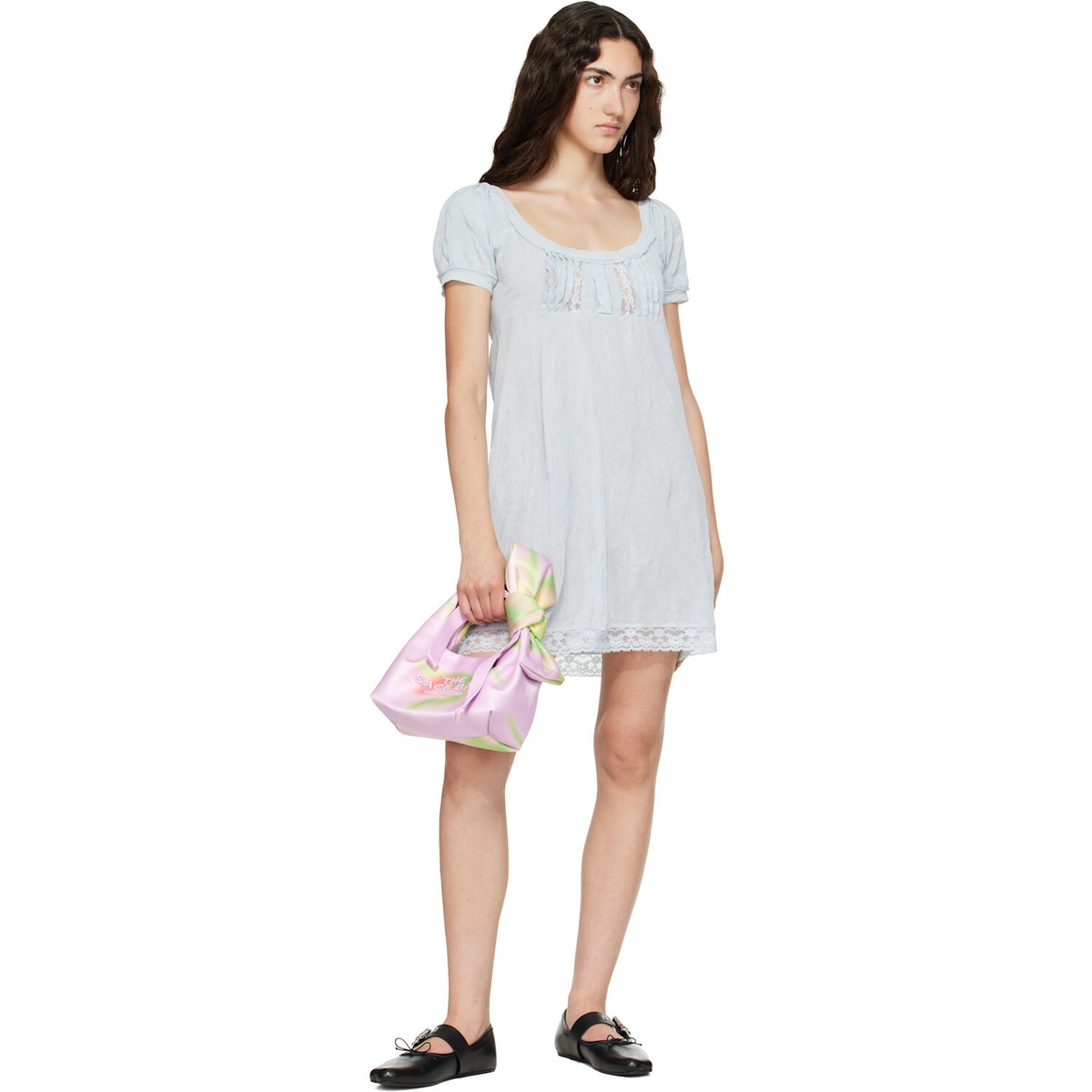 Marc Jacobs Pink 'The Mini Blurred Sack' Tote