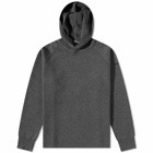 Norse Projects Men's Tech Merino Milano Hooded Knit in Charcoal Melange