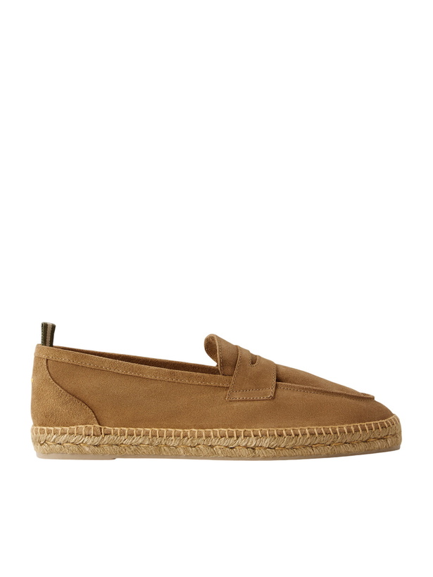 Photo: Castañer - Nacho Suede Espadrilles - Neutrals