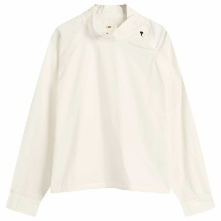 Photo: Girls of Dust Women's Anorak Poplin Shirt in Milk