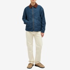 Loewe Men's Workwear Bomber Jacket in Indigo Blue