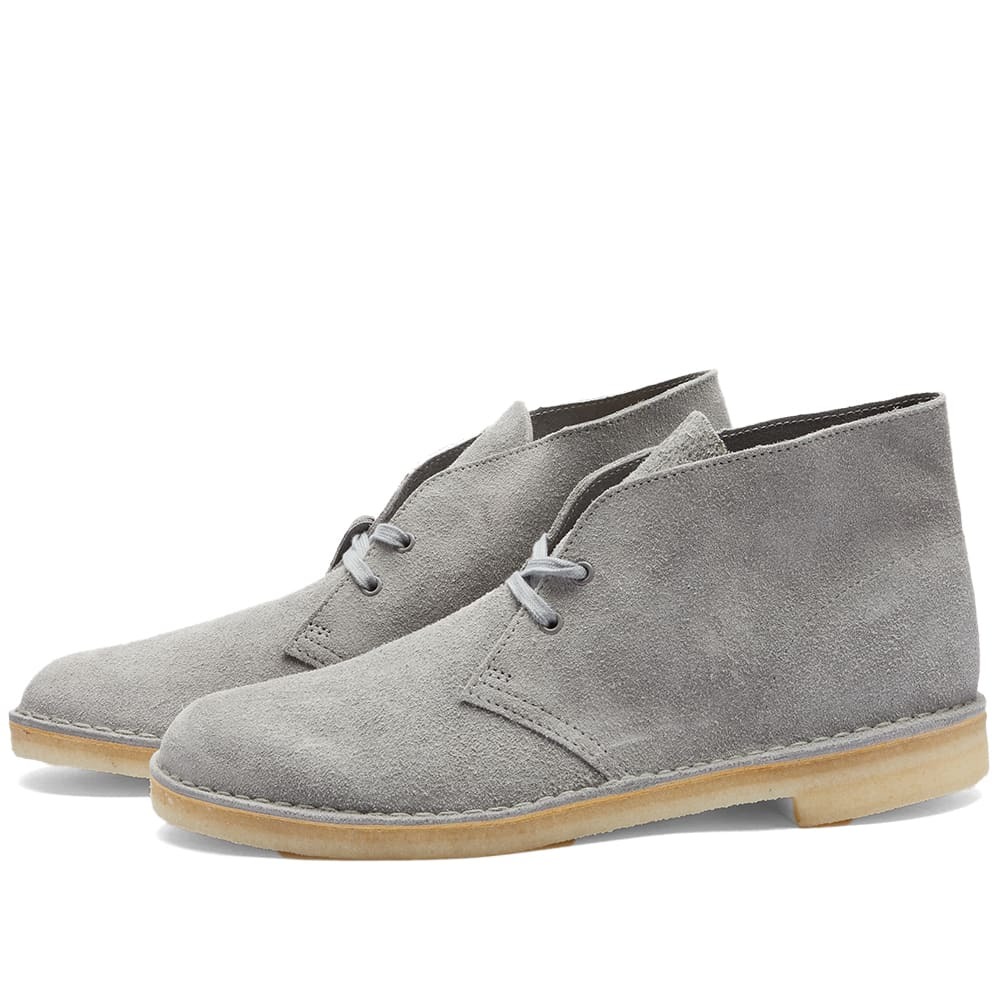 Clarks Originals Mens Desert Boot In Greystone Clarks Originals