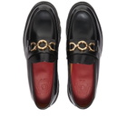 Grenson Women's Nina Chunky Loafer in Black Hi Shine