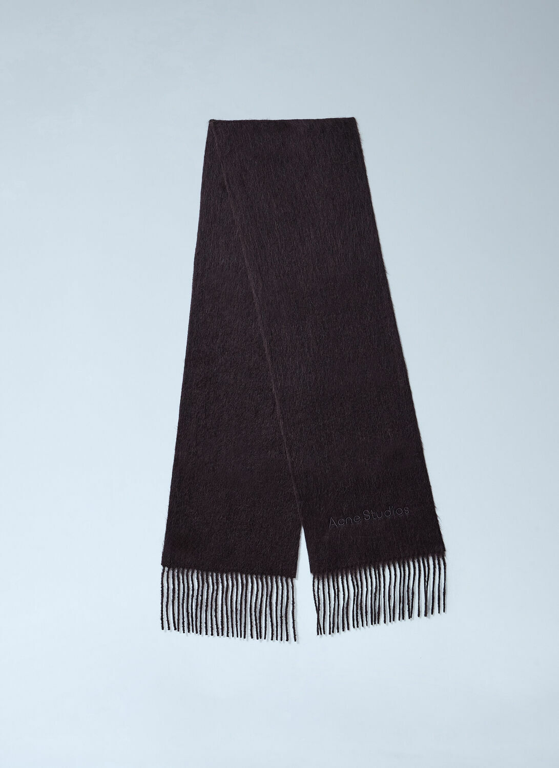 Acne Studios Logo Wool Scarf