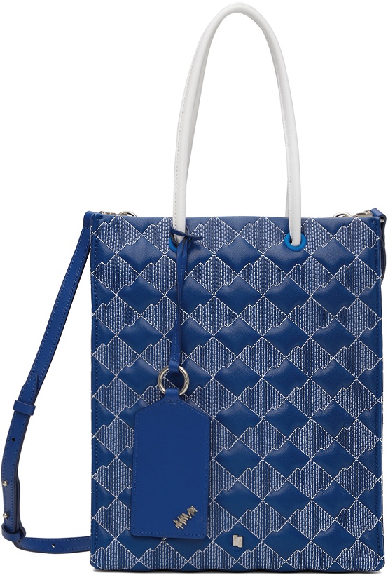 Photo: ADER error Blue Quilted Shopper Tote