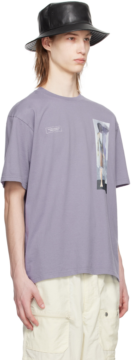 UNDERCOVER Purple Printed T-Shirt Undercover