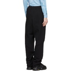 Saul Nash SSENSE Exclusive Black and Blue Hybrid Trackpant Trousers