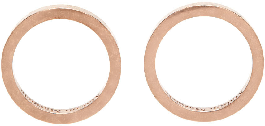 Maison Margiela Gold Silver Earrings main image 0