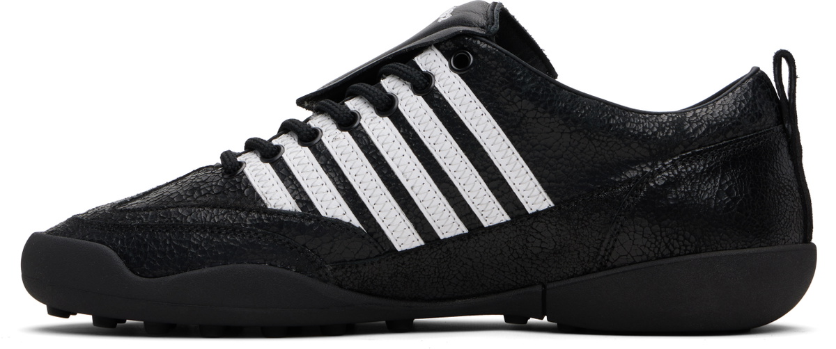 Dsquared2 Black & White Soccer Sneakers