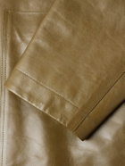 Jil Sander - Oversized Leather Jacket - Green