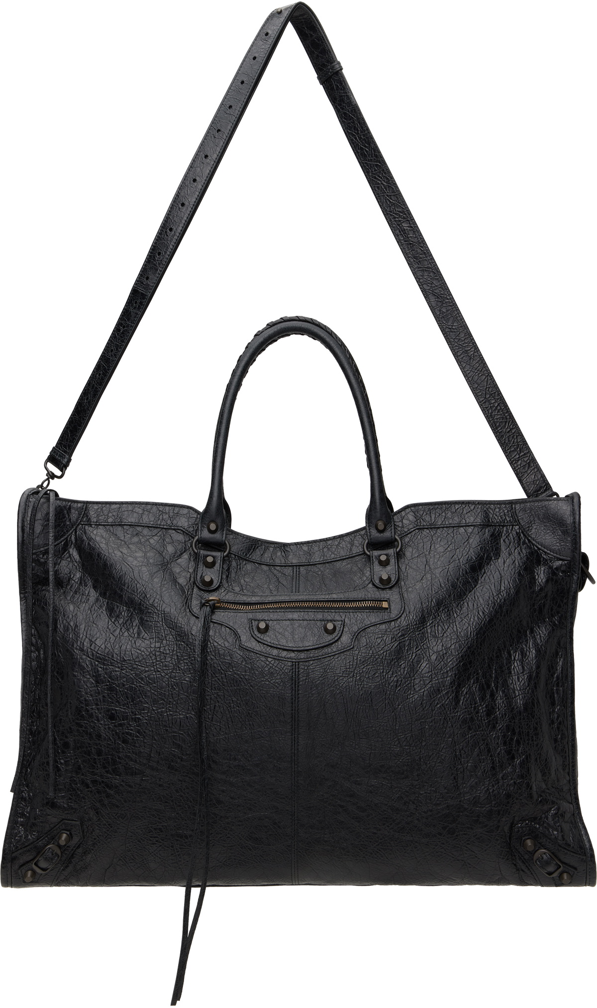 Balenciaga Black 'Le City' Travel Bag