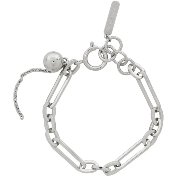 Justine Clenquet Silver Ali Bracelet Justine Clenquet