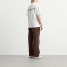 MKI Women's Signature Overlay T-Shirt Presented by END. in White/Light Grey