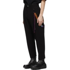 Song for the Mute Black Cotton Gabardine Trousers