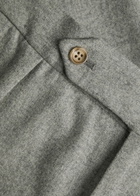 Polo Ralph Lauren Tapered-leg Wool Trousers Grey