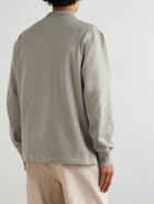 Stòffa - Cotton-Piqué Polo Shirt - Brown