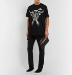 Givenchy - Oversized Printed Cotton-Jersey T-Shirt - Men - Black