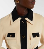 Valentino Belted wool and cashmere coat