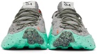 Nike Grey & Green Space Hippie 04 Sneakers