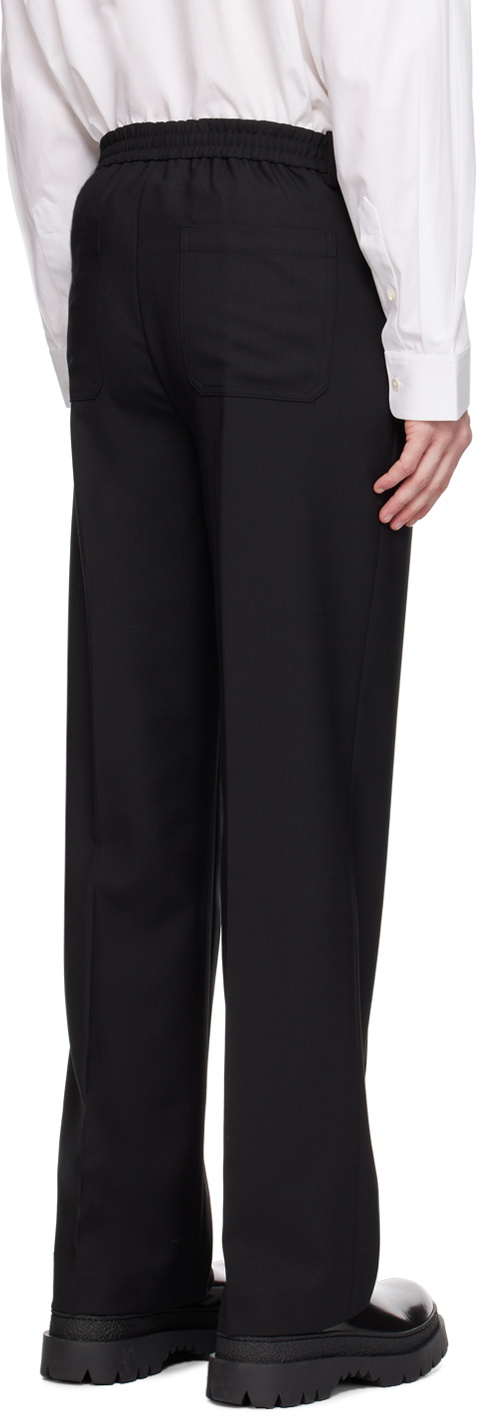 Helmut Lang Black Relaxed Trousers