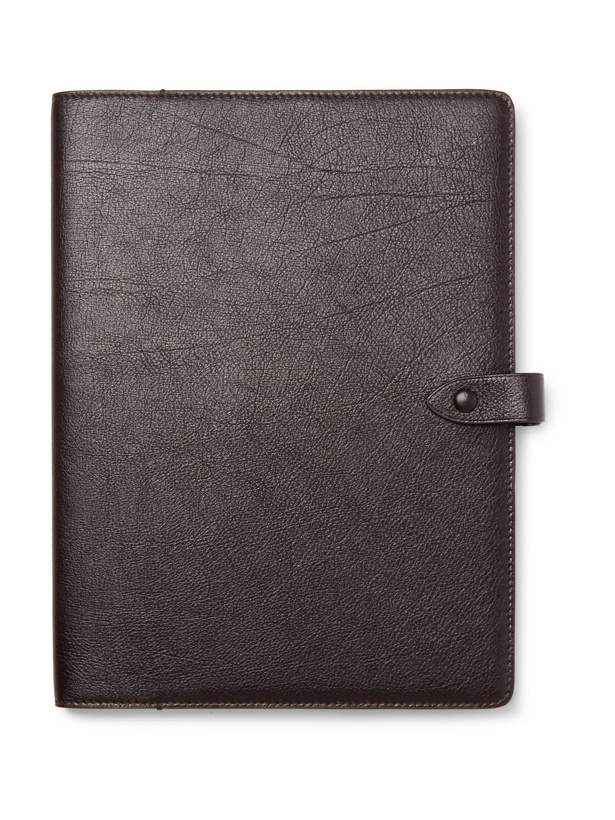 Photo: Métier - Full-Grain Leather Notebook - Brown