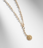 FoundRae Reverie Small 18kt gold pendant necklace with diamonds