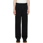 Polo Ralph Lauren Black Relaxed Fit Twill Officer’s Trousers