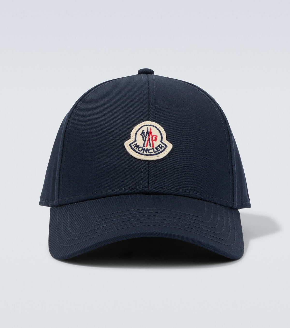 Moncler Logo cotton twill baseball cap Moncler