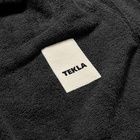 Tekla Fabrics Terry Bathrobe in Ash Black