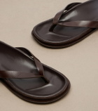 Jacquemus Tatanes leather thong sandals