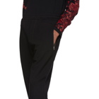 Alexander McQueen Black Cotton Lounge Pants