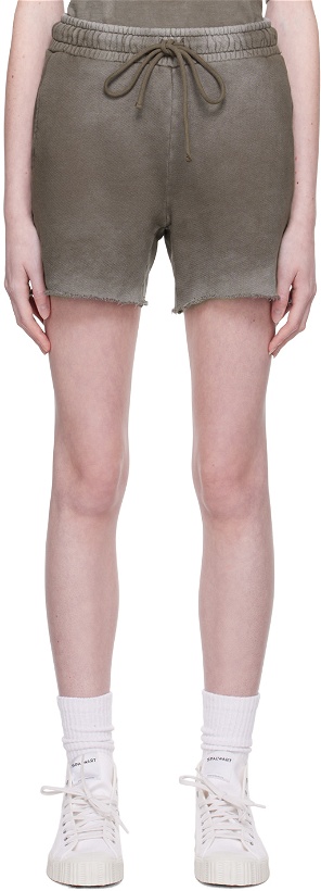 Photo: COTTON CITIZEN Taupe Brooklyn Shorts
