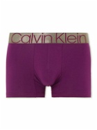 Calvin Klein Underwear - Icon Stretch-Cotton Trunks - Purple