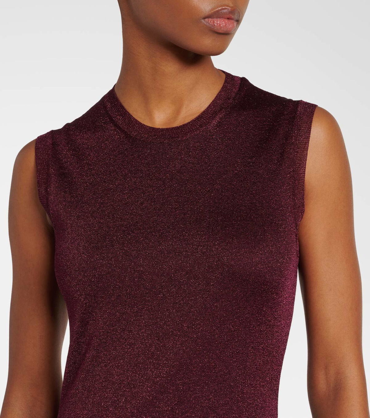 Ferragamo Lurex® maxi dress