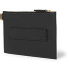 MONTROI - Full-Grain Leather Pouch - Black