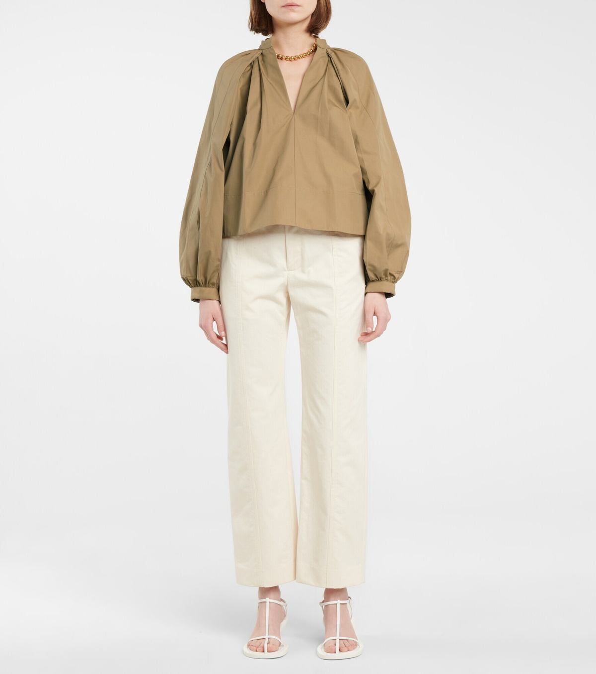 Jil Sander - Cotton blouse Jil Sander