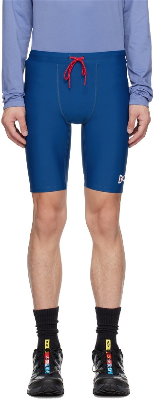 Photo: District Vision Blue TomTom Shorts