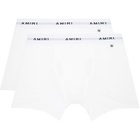 AMIRI Two-Pack White 'AMIRI' Boxer Briefs