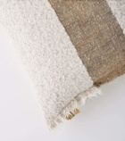 The House of Lyria Cimide alpaca and silk-blend cushion