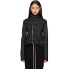 Rick Owens DRKSHDW Black Tower Naska Gary Denim Jacket