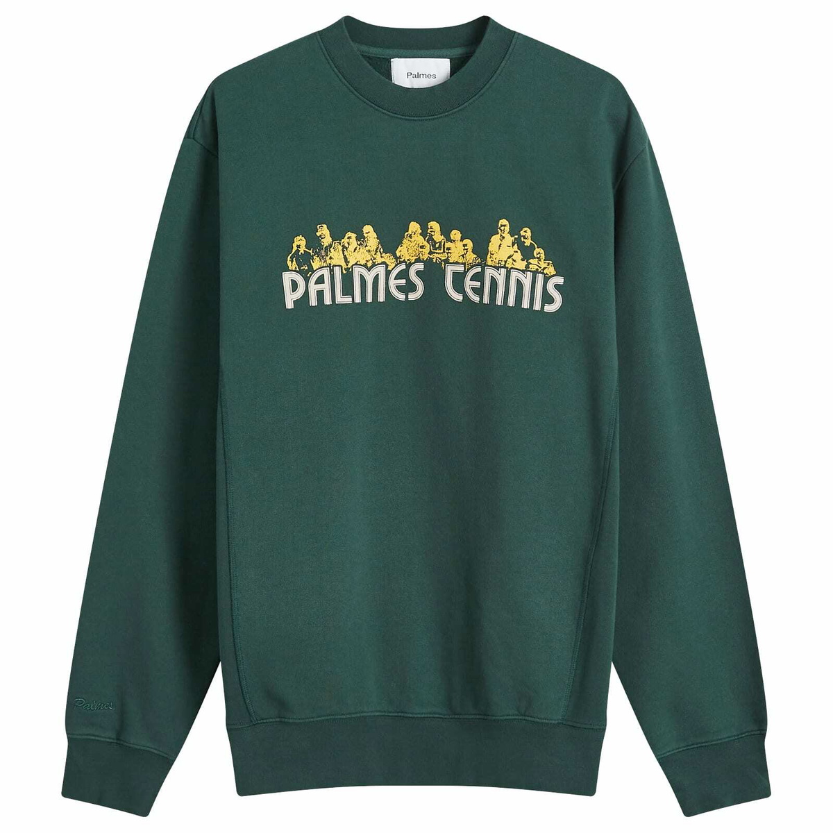 Palmes Men's Entou Sweatshirt in Dark Green