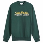 Palmes Men's Entou Sweatshirt in Dark Green