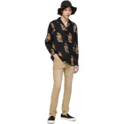 Wacko Maria Black Tim Lehi Edition Hawaiian Shirt