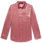 Sies Marjan - Sander Washed-Satin Shirt - Men - Pink