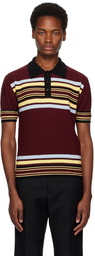 Wales Bonner Burgundy Wander Polo