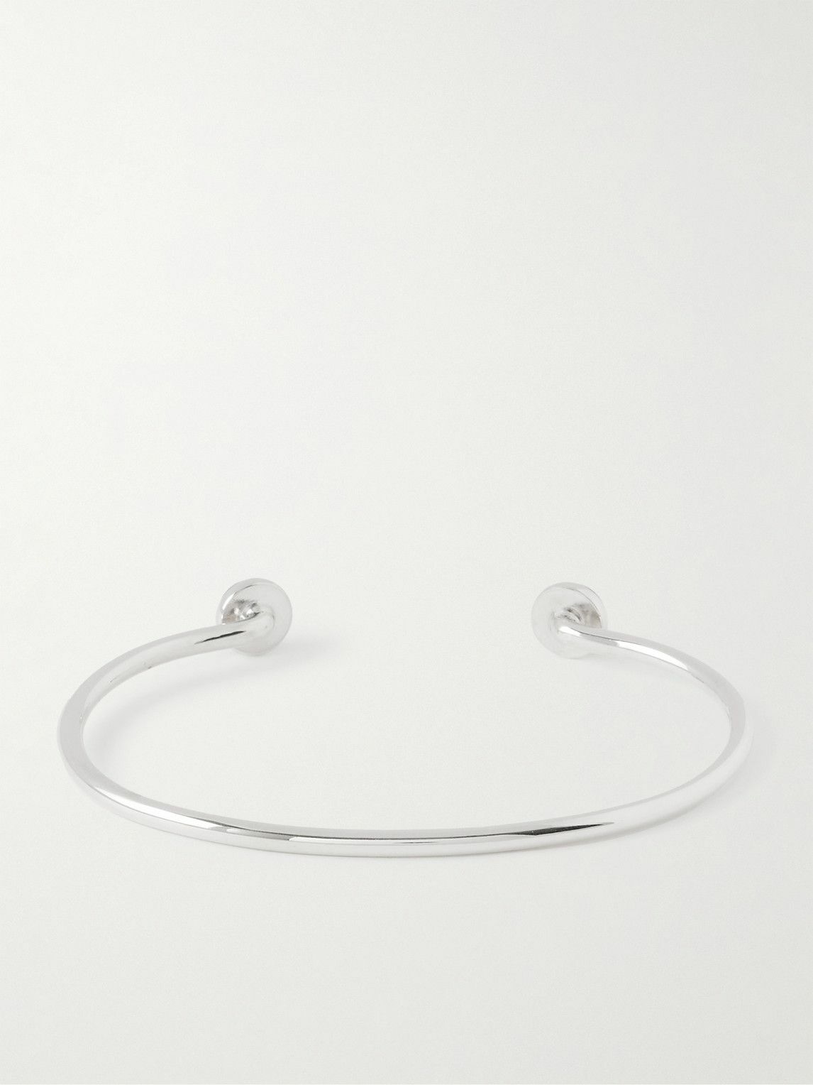 Mikia - A Silver Labradorite Cuff - Silver