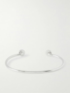Mikia - A Silver Labradorite Cuff - Silver