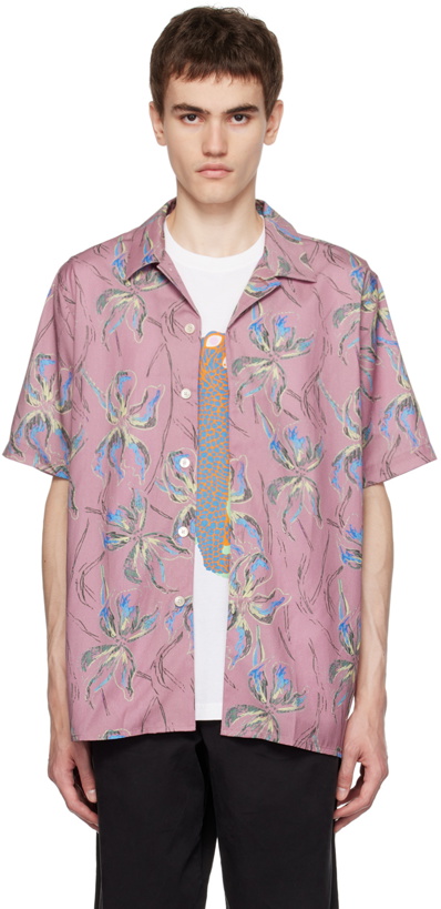 Photo: PS by Paul Smith Pink Graphic Shirt