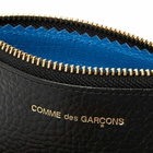 Comme des Garçons SA8100 Colour Inside Wallet in Black/Blue