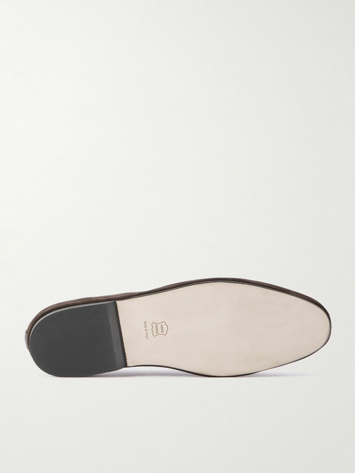 Rubinacci - Marphy Tasselled Suede Loafers - Brown